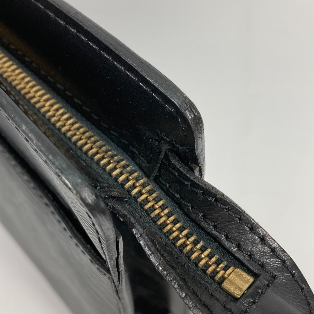 LOUIS VUITTON business bag M52522 Epi Leather black Epi Pochette homme mens Secondhand Authentic