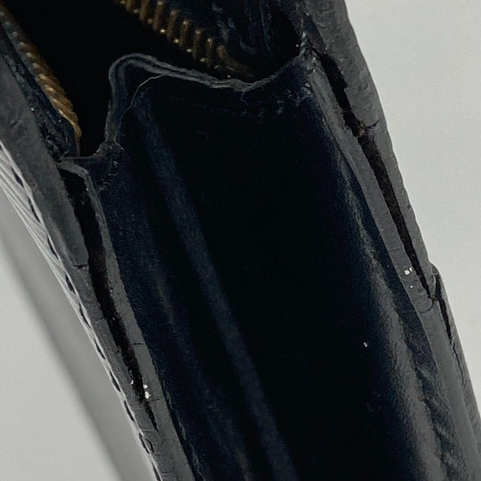 LOUIS VUITTON business bag M52522 Epi Leather black Epi Pochette homme mens Secondhand Authentic