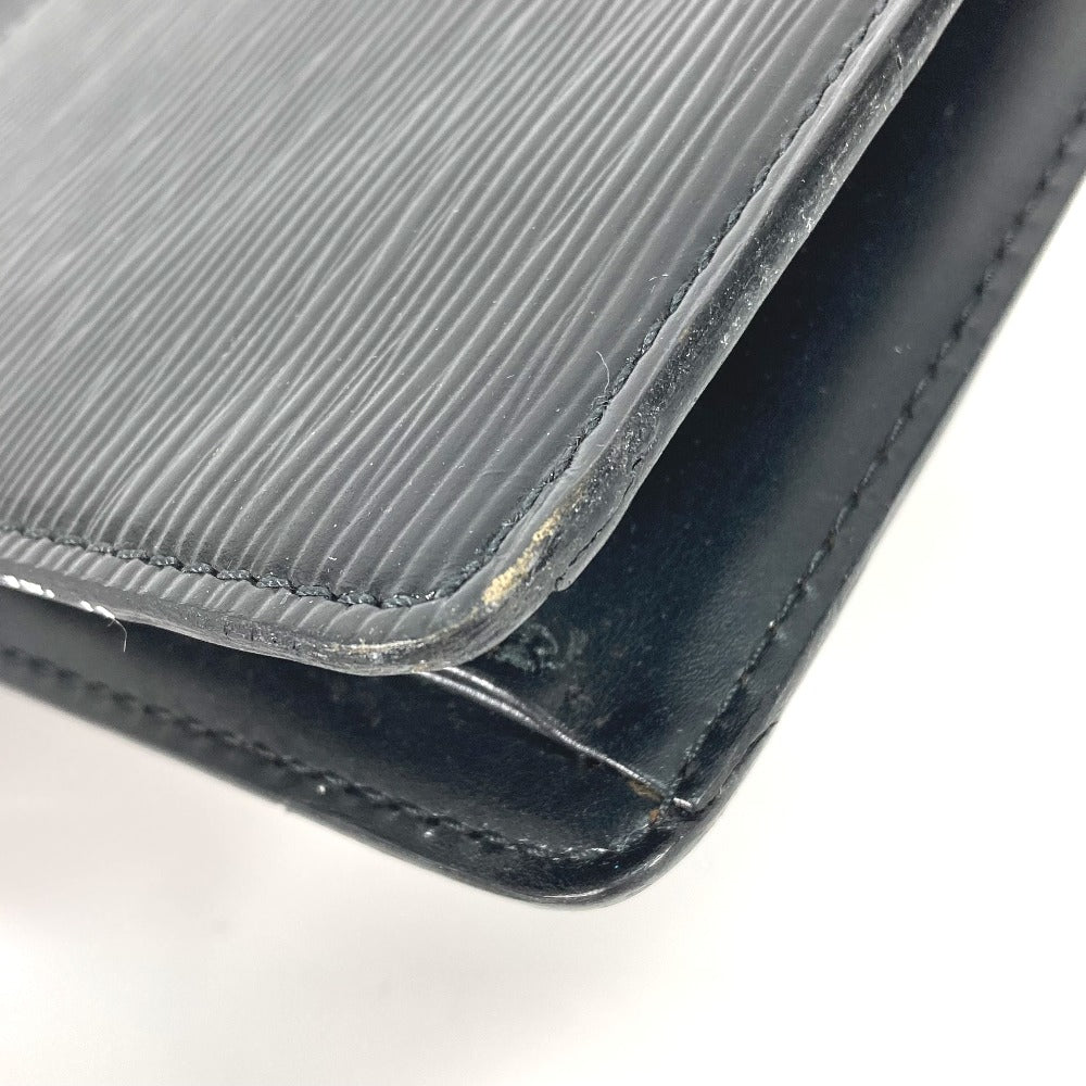 LOUIS VUITTON business bag M52522 Epi Leather black Epi Pochette homme mens Secondhand Authentic