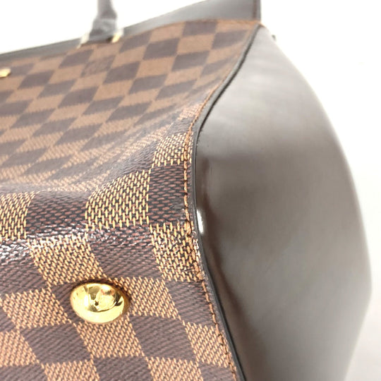 LOUIS VUITTON Handbag N41150 Damier canvas Brown Damier Rivoli MM Women Used Authentic