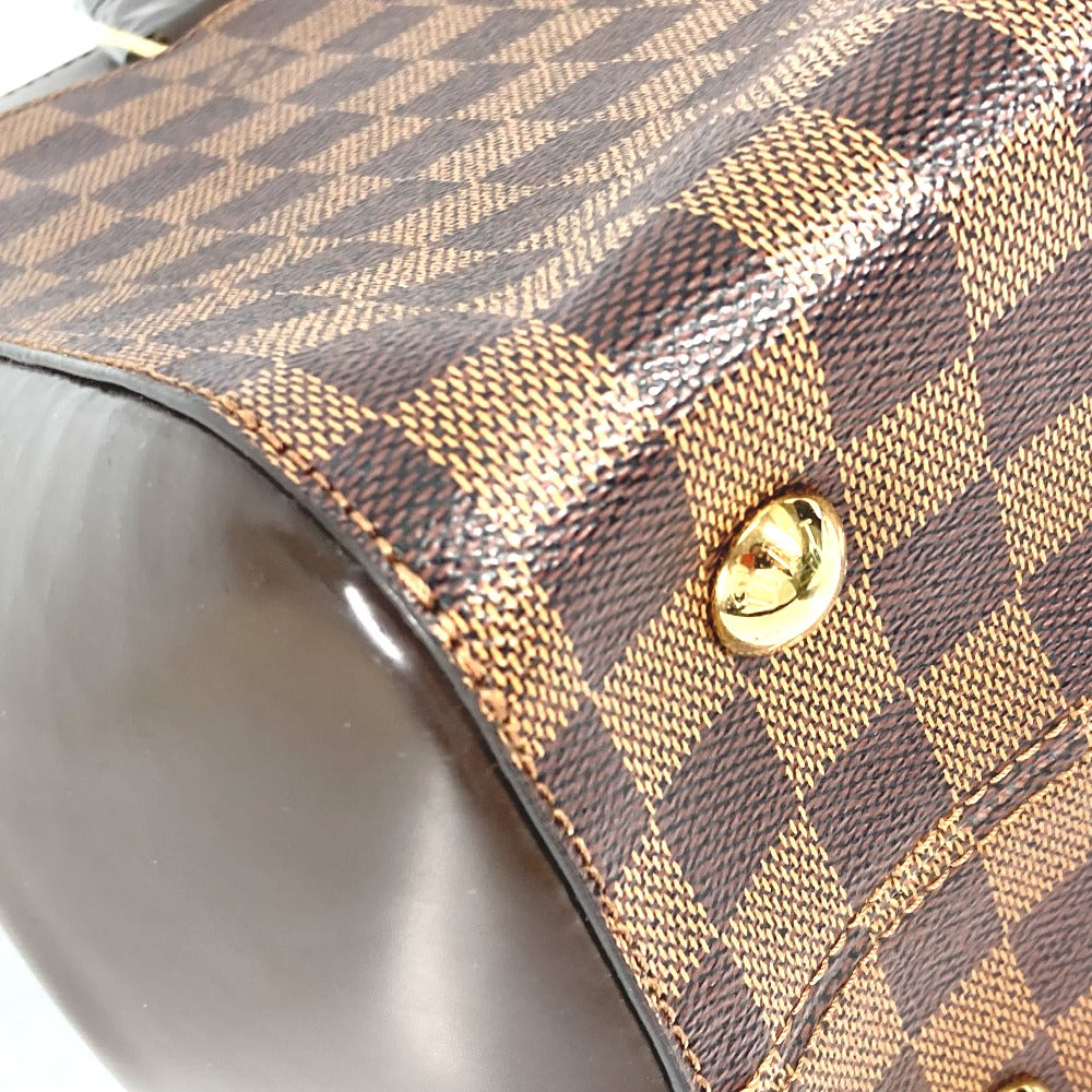 LOUIS VUITTON Handbag N41150 Damier canvas Brown Damier Rivoli MM Women Used Authentic