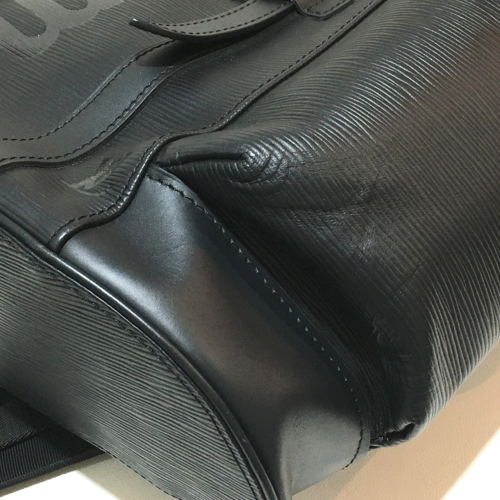 LOUIS VUITTON Backpack M53413 Epi Leather black Epi Christopher PM backpack mens Used Authentic