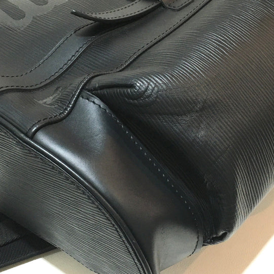 LOUIS VUITTON Backpack M53413 Epi Leather black Epi Christopher PM backpack mens Used Authentic