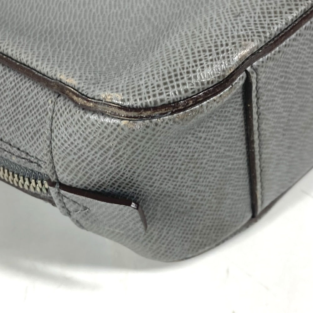 LOUIS VUITTON Business bag M32782 Taiga Leather gray Taiga Neo Igor