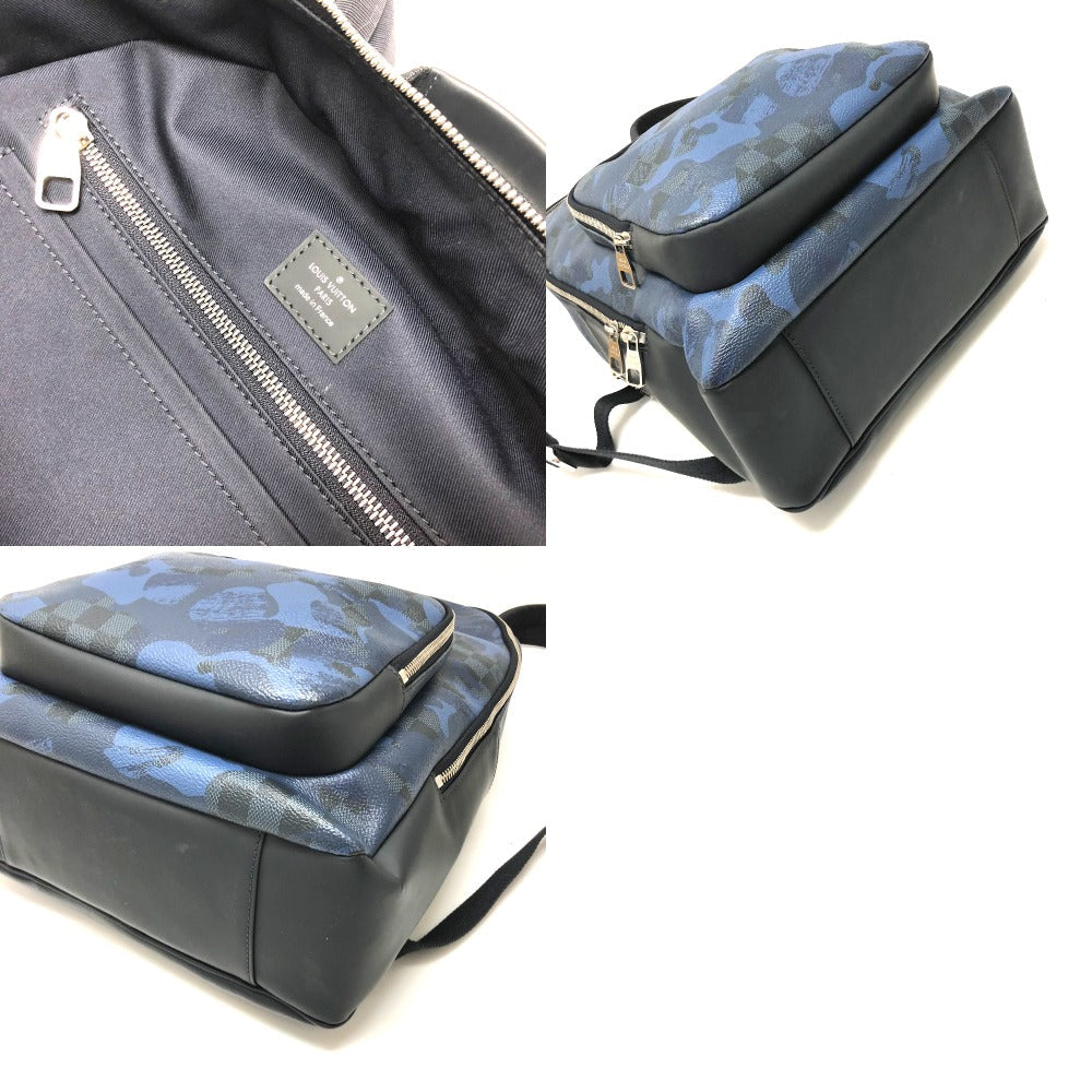 LOUIS VUITTON Backpack N41510 Damier Cobalt Canvas blue Damier Cobalt Cobalt Andy mens Used Authentic