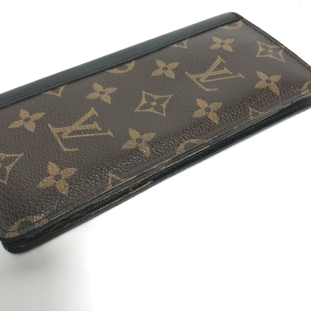 LOUIS VUITTON Long Wallet Purse M93800 Monogram canvas Brown Monogram macacer Portefeuille Tanon mens Used Authentic