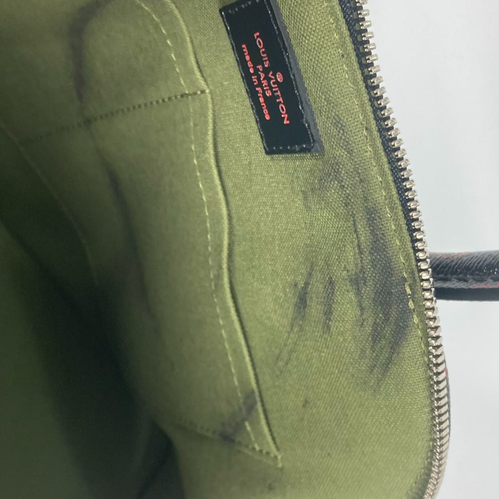 LOUIS VUITTON Shoulder Bag M41500 Coated canvas black Monogram Anfra Rouge Alma PM Women Used Authentic