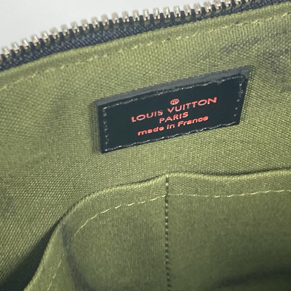 LOUIS VUITTON Shoulder Bag M41500 Coated canvas black Monogram Anfra Rouge Alma PM Women Used Authentic