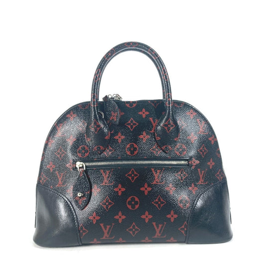LOUIS VUITTON Shoulder Bag M41500 Coated canvas black Monogram Anfra Rouge Alma PM Women Used Authentic
