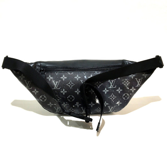 LOUIS VUITTON Sling bag ‚l44444 Monogram Galaxy Canvas, Leather Silverx black Monogram Galaxy Discovery Bum Bag mens Used Authentic