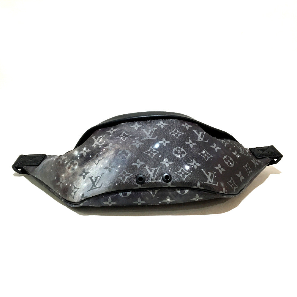LOUIS VUITTON Sling bag ‚l44444 Monogram Galaxy Canvas, Leather Silverx black Monogram Galaxy Discovery Bum Bag mens Used Authentic