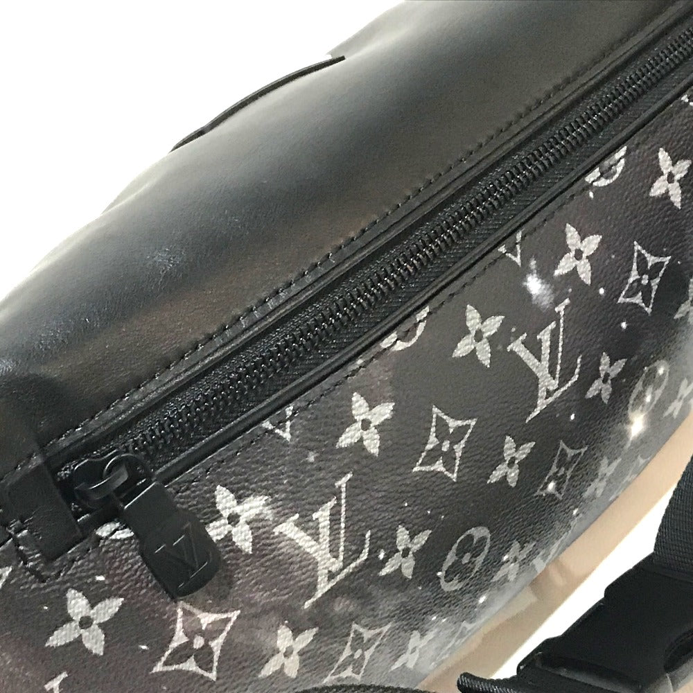 LOUIS VUITTON Sling bag M44444 Monogram Galaxy Canvas black Monogram Galaxy Discovery Bum Bag mens Used Authentic