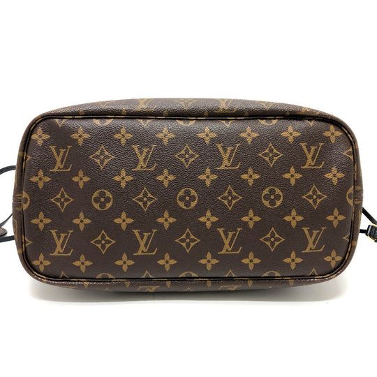 LOUIS VUITTON Tote Bag M42844 Monogram macacer canvas Brown World tour Neverfull MM