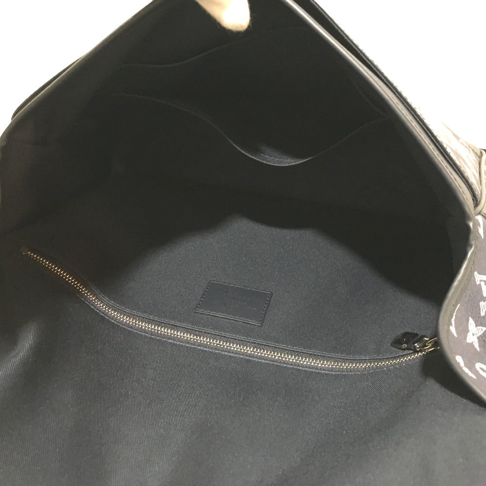 LOUIS VUITTON Shoulder Bag M43293 Monogram savanna canvas Navy Monogram savanna Messenger GM mens Used Authentic