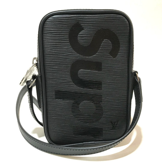 LOUIS VUITTON Shoulder Bag M54789 Epi Leather black Pochette DanubePPM mens Used Authentic