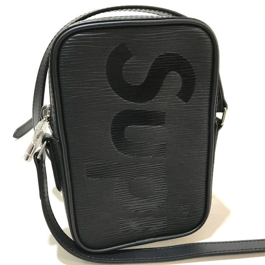 LOUIS VUITTON Shoulder Bag M54789 Epi Leather black Pochette DanubePPM mens Used Authentic