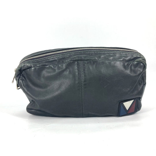 LOUIS VUITTON Sling bag M50445 leather gray V-Line 2WAY Handbag Fast Cross Sling bag mens Secondhand Authentic