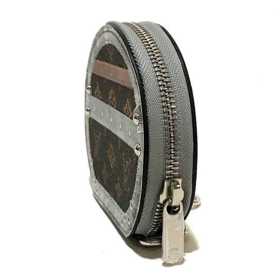 LOUIS VUITTON Key ring M63596 Monogram canvas Brown Transformed monogram Micro-Bowat-Shapo Women Used Authentic