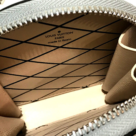 LOUIS VUITTON Key ring M63596 Monogram canvas Brown Transformed monogram Micro-Bowat-Shapo Women Used Authentic