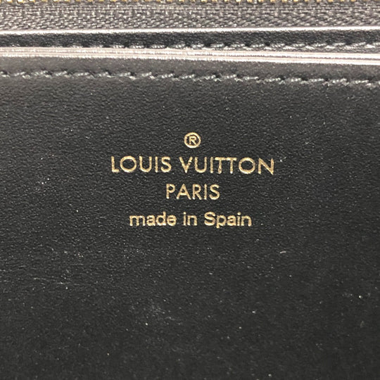 LOUIS VUITTON Long Wallet Purse ‚l67687 Monogram reverse canvas Brown Monogram Giant Women Used Authentic