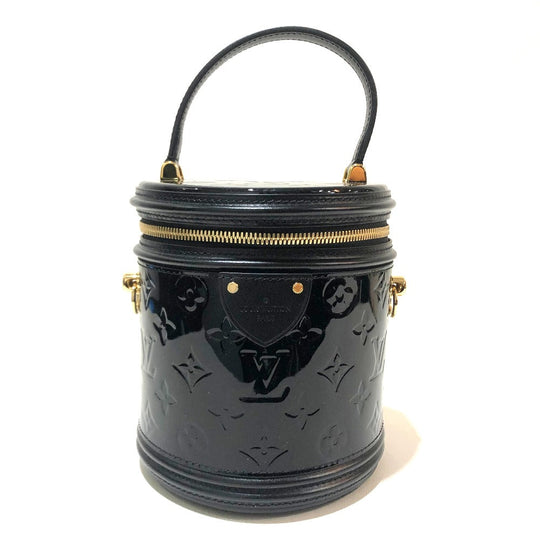 LOUIS VUITTON Handbag M53997 Monogram Vernis black Monogram Vernis Cannes PM Women Used Authentic