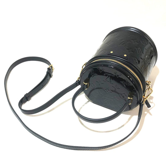 LOUIS VUITTON Handbag M53997 Monogram Vernis black Monogram Vernis Cannes PM Women Used Authentic