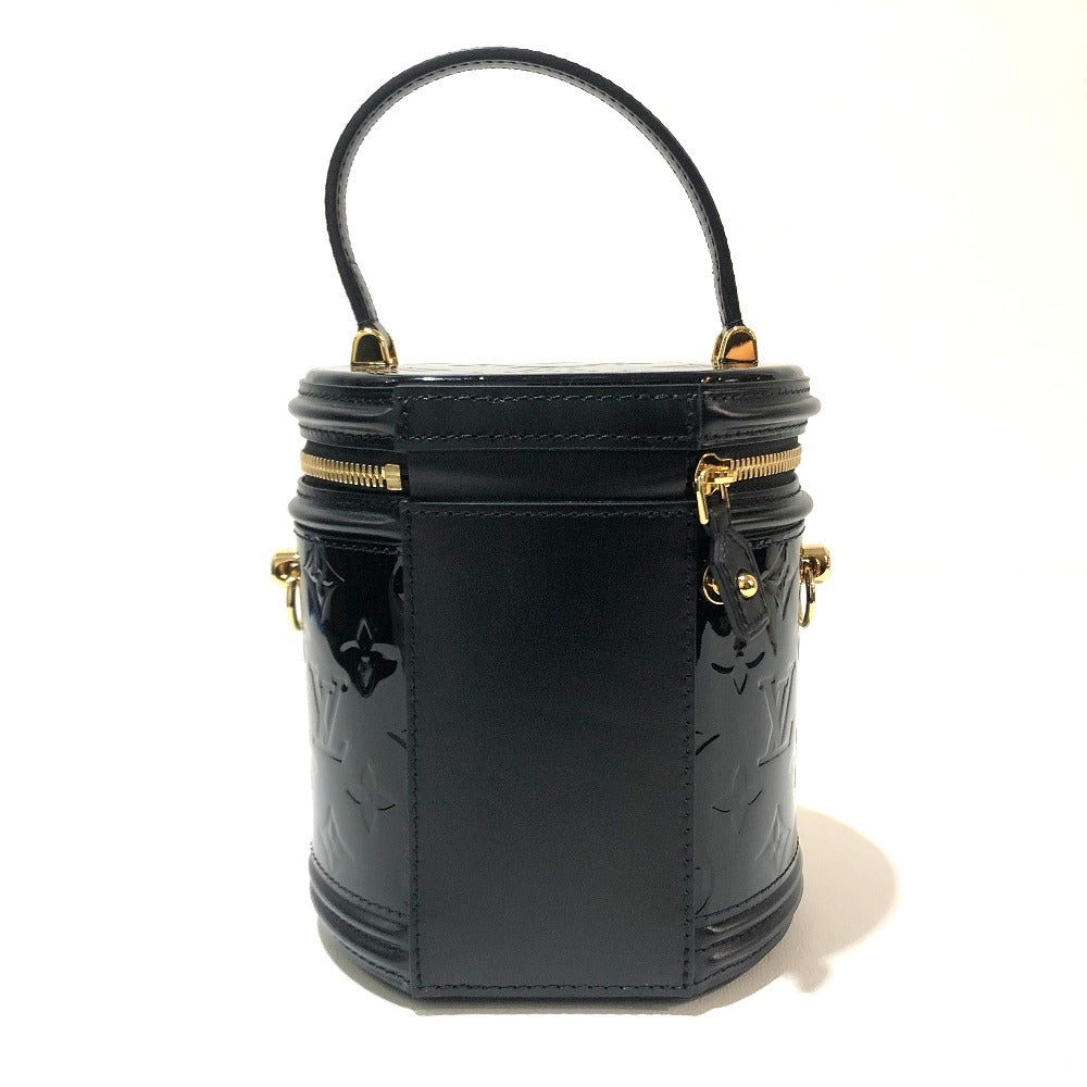 LOUIS VUITTON Handbag M53997 Monogram Vernis black Monogram Vernis Cannes PM Women Used Authentic
