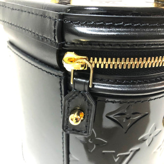 LOUIS VUITTON Handbag M53997 Monogram Vernis black Monogram Vernis Cannes PM Women Used Authentic