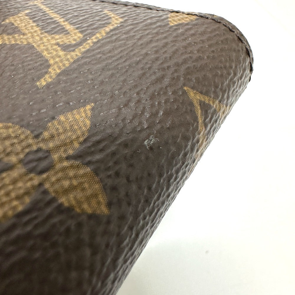 LOUIS VUITTON Folded wallet ‚l62472 Monogram canvas Brown Portefeuille Victorine Women Used Authentic
