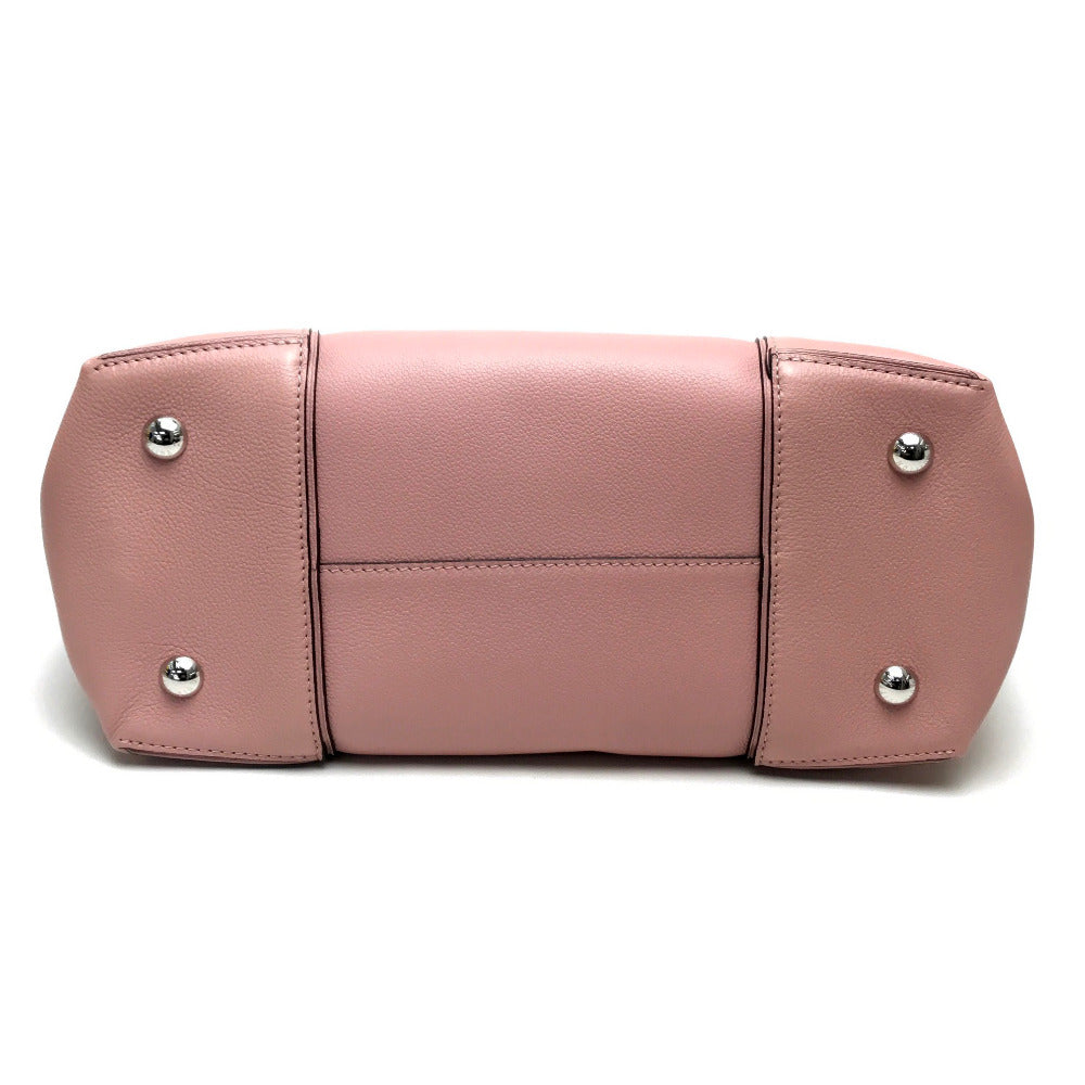 LOUIS VUITTON Handbag N92043  leather pink LockitMM Women Used Authentic