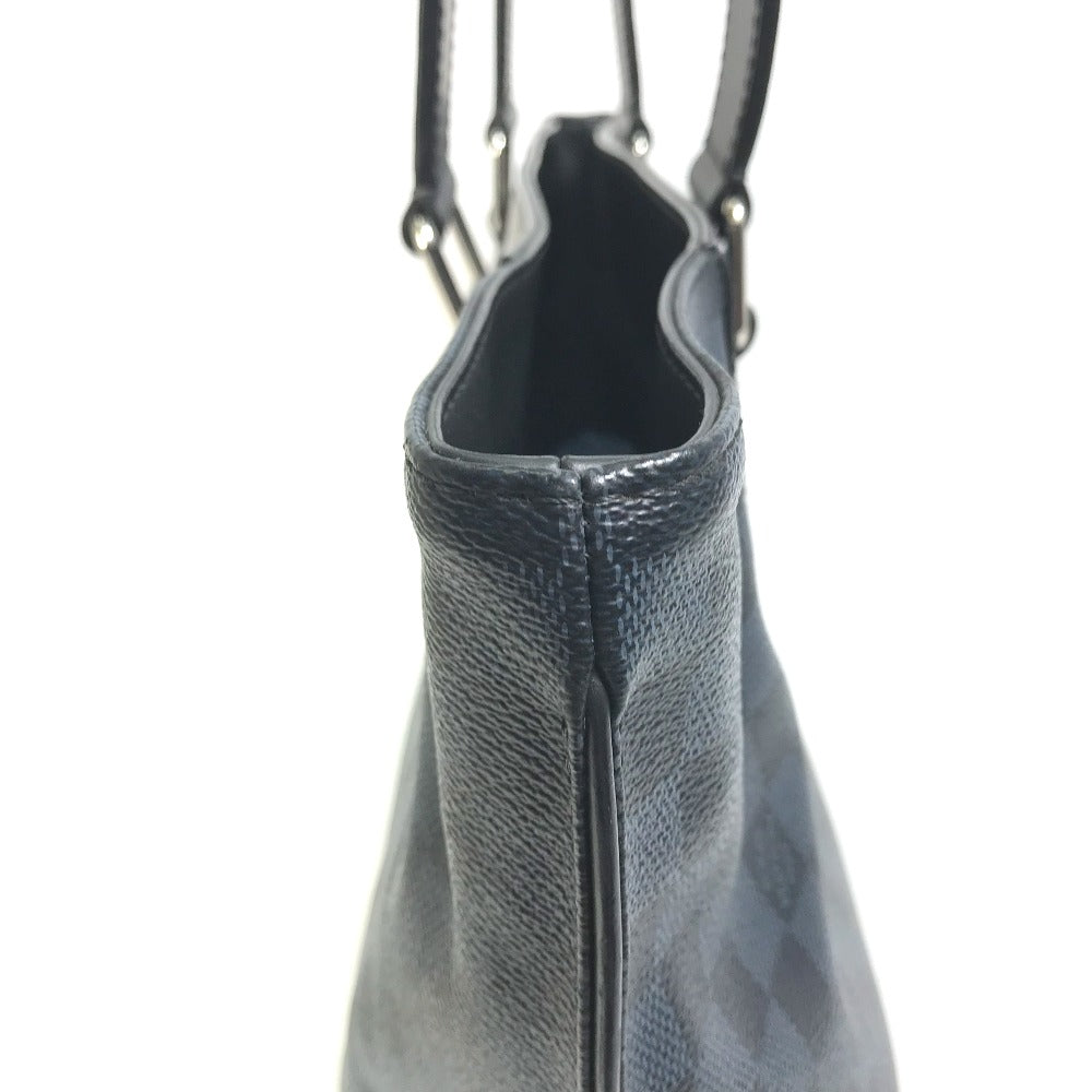 LOUIS VUITTON Tote Bag N41397 Damier Cobalt Canvas Navy Damier Cobalt Cabavayage mens Used Authentic