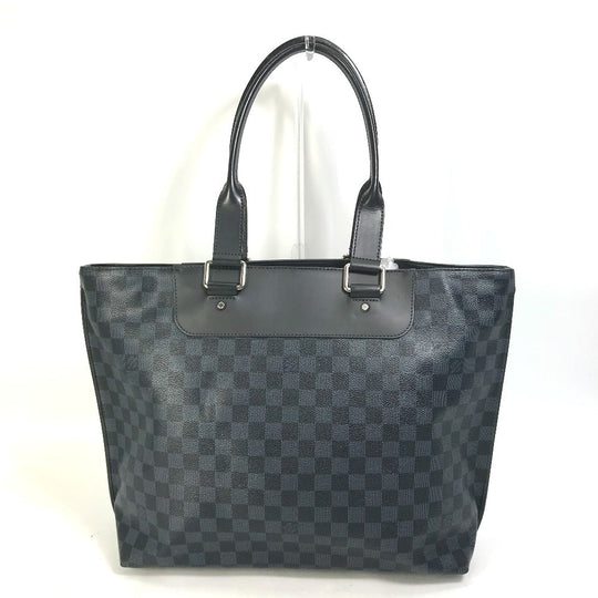 LOUIS VUITTON Tote Bag N41397 Damier Cobalt Canvas Navy Damier Cobalt Cabavayage mens Used Authentic