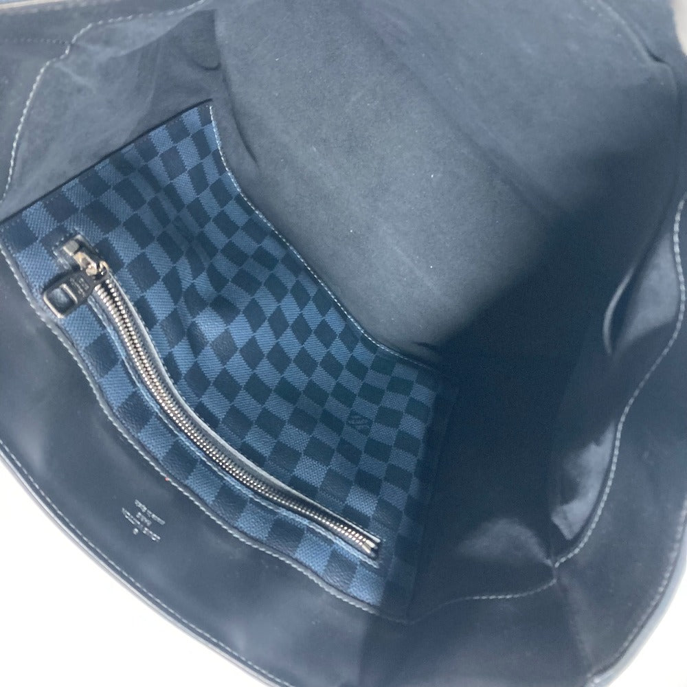 LOUIS VUITTON Tote Bag N41397  Damier Cobalt Canvas Navy Damier Cobalt Kabavoyayaja mens Used Authentic