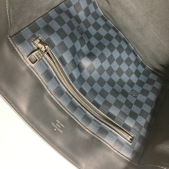 LOUIS VUITTON Tote Bag N41397  Damier Cobalt Canvas Navy Damier Cobalt Kabavoyayaja mens Used Authentic