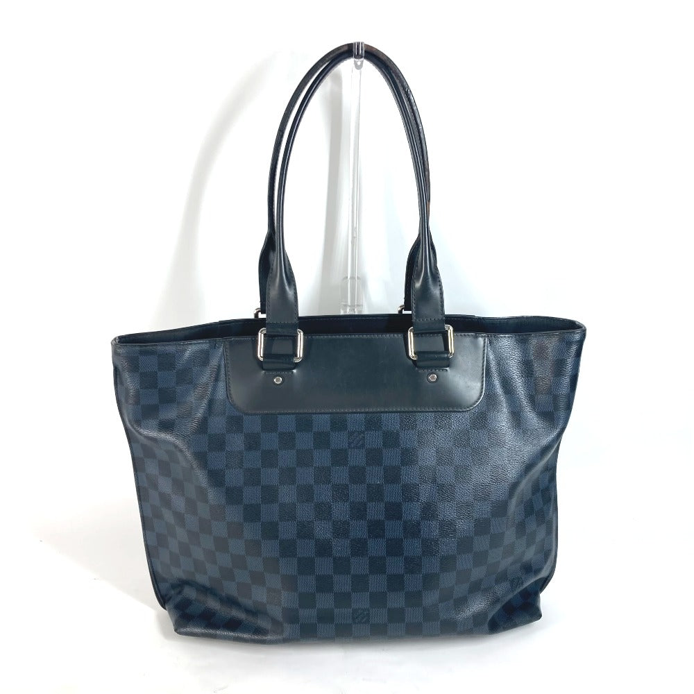 LOUIS VUITTON Tote Bag N41397  Damier Cobalt Canvas Navy Damier Cobalt Kabavoyayaja mens Used Authentic