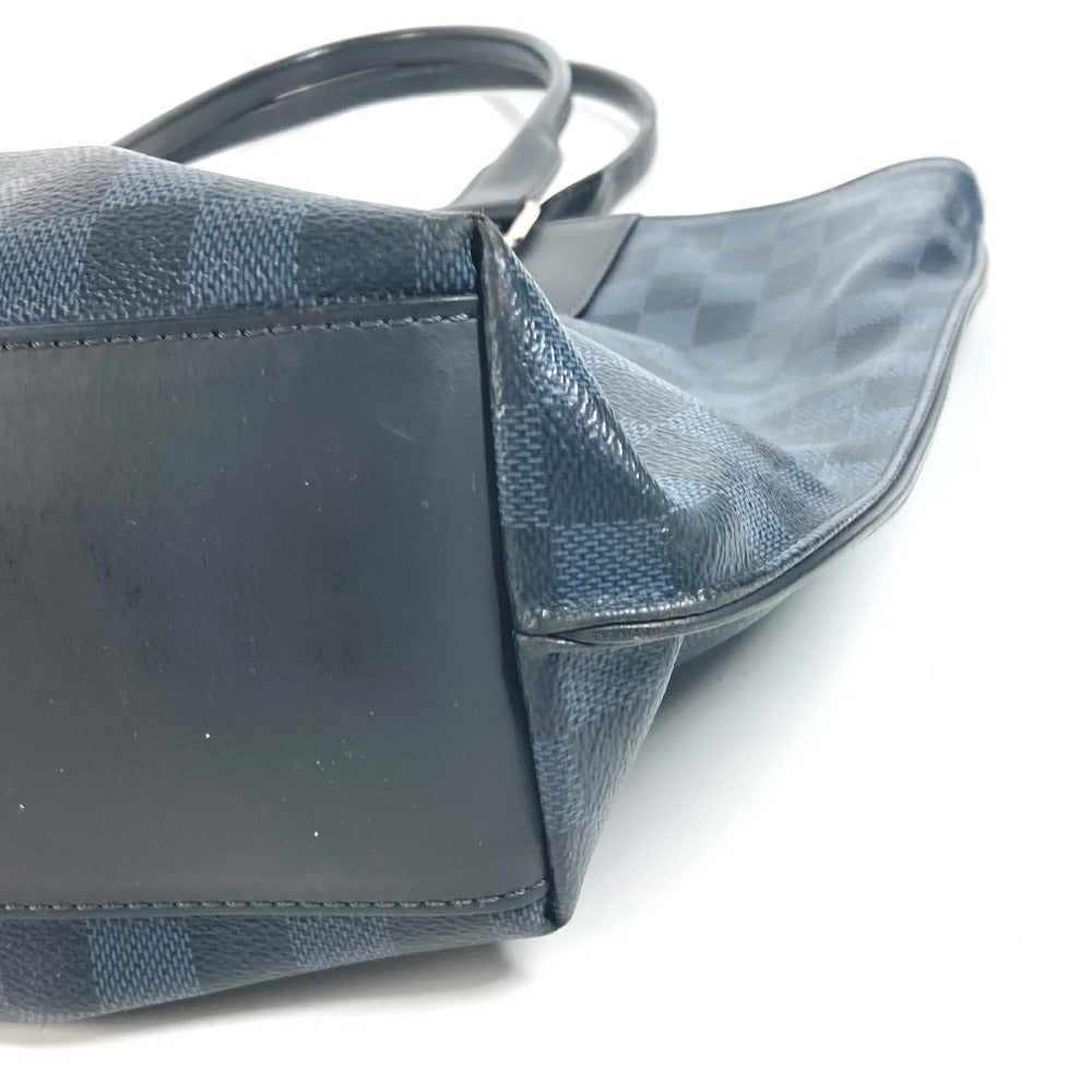 LOUIS VUITTON Tote Bag N41397  Damier Cobalt Canvas Navy Damier Cobalt Kabavoyayaja mens Used Authentic