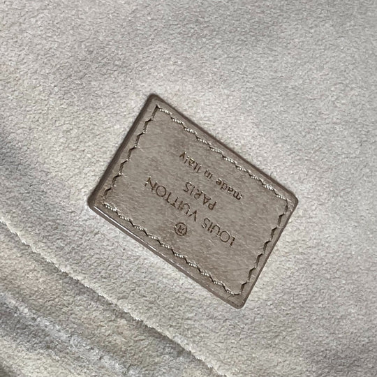 LOUIS VUITTON Shoulder Bag M95423 leather beige Monogram Olympe Nimbs GM Women Used Authentic