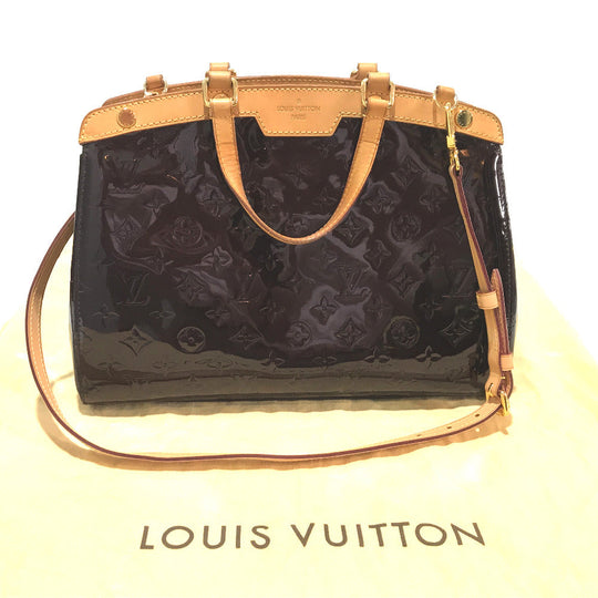 LOUIS VUITTON Handbag M91455 Monogram Vernis Terre Domble Monogram Vernis Blair MM Women Used Authentic