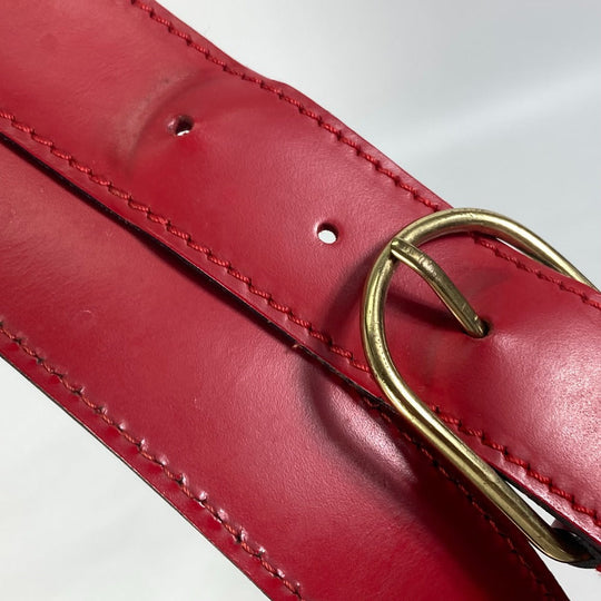 LOUIS VUITTON Shoulder Bag M80193  Epi Leather Red Epi Sack de Paul Women Used Authentic