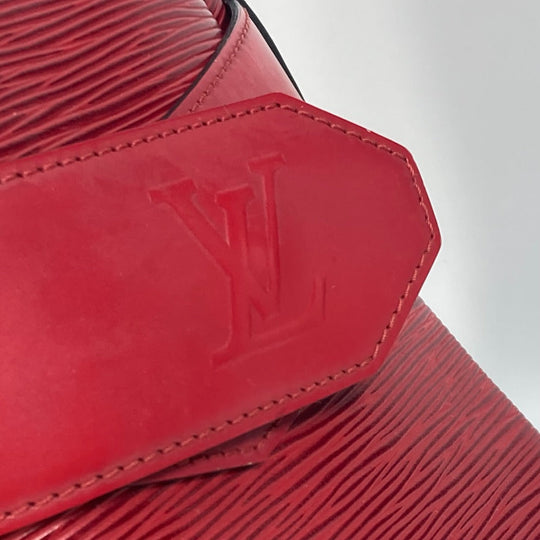 LOUIS VUITTON Shoulder Bag M80193  Epi Leather Red Epi Sack de Paul Women Used Authentic