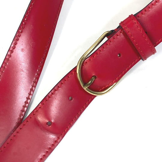 LOUIS VUITTON Shoulder Bag M80193  Epi Leather Red Epi Sack de Paul Women Used Authentic