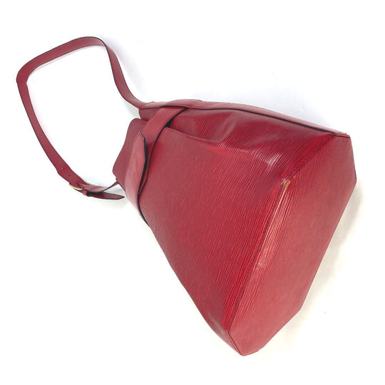 LOUIS VUITTON Shoulder Bag M80193  Epi Leather Red Epi Sack de Paul Women Used Authentic