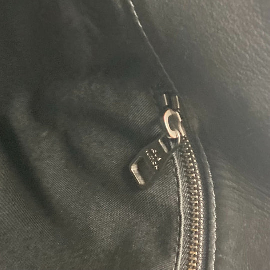 LOUIS VUITTON Tote Bag N41493 Damier Anfini Leather black Damier Anfini Cabavayage mens Used Authentic