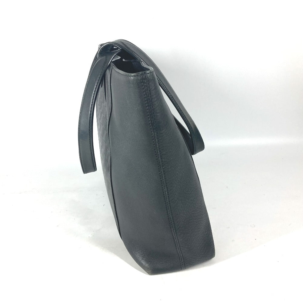 LOUIS VUITTON Tote Bag N41493 Damier Anfini Leather black Damier Anfini Cabavayage mens Used Authentic