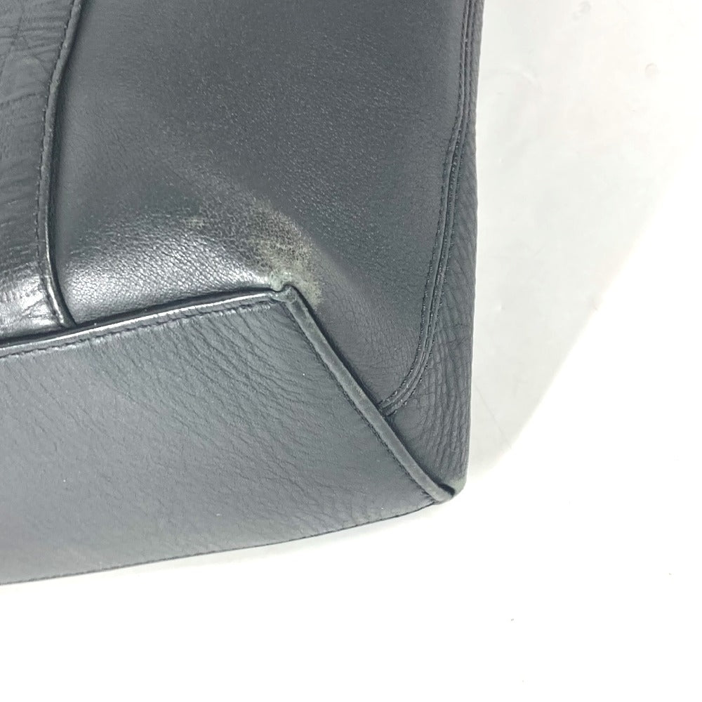 LOUIS VUITTON Tote Bag N41493 Damier Anfini Leather black Damier Anfini Cabavayage mens Used Authentic