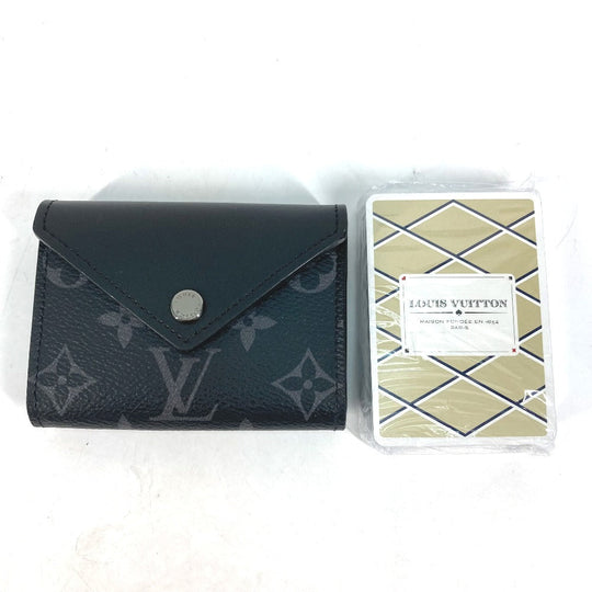 LOUIS VUITTON Card Case GI0198 Monogram Eclipse Canvas black Etui cult arseine mens(Unisex) Used Authentic