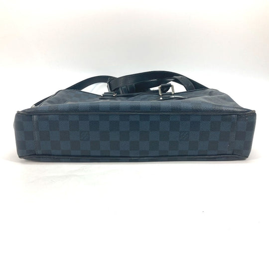 LOUIS VUITTON Business bag ‚m41347 Damier Cobalt Canvas black Damier Cobalt Porto Documan Business PDB mens Used Authentic