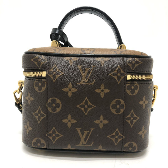 LOUIS VUITTON Handbag M45165 Monogram reverse canvas Brown Vanity NV PM
