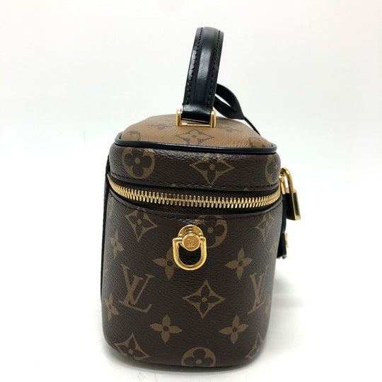 LOUIS VUITTON Handbag M45165 Monogram reverse canvas Brown Vanity NV PM