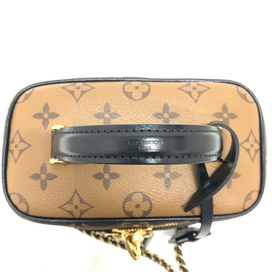 LOUIS VUITTON Handbag M45165 Monogram reverse canvas Brown Vanity NV PM
